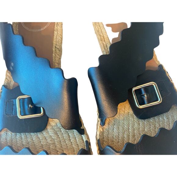 Chloe Scallop Sandals, espadrilles - Picture 8 of 16